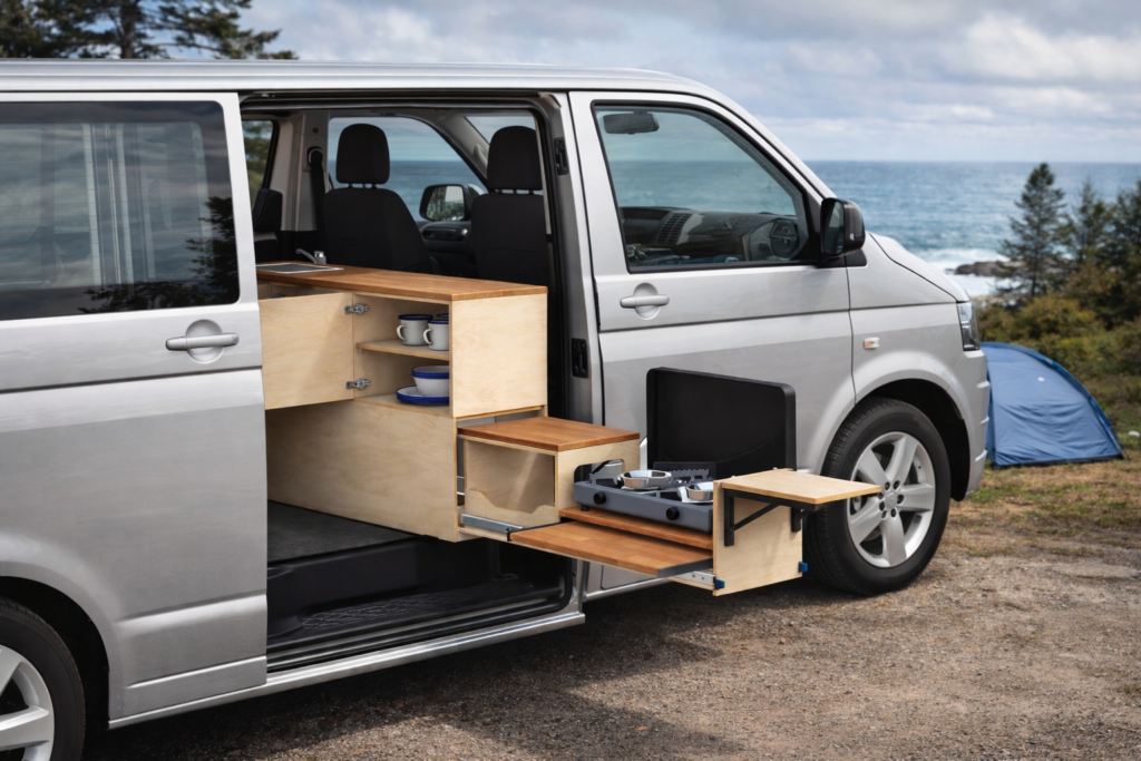 Camper Kitchenette Keukenblok Voor Camper Keuken Module Camper Interieur Op Maat Camperbouw Utrecht Modulaire Camper Meubels