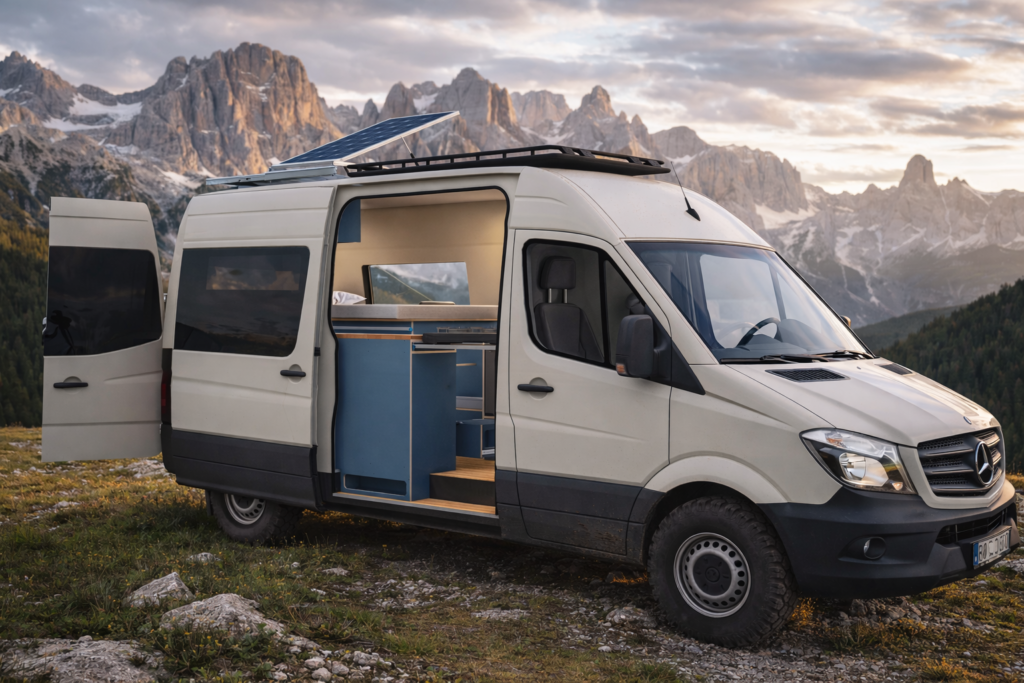 Camperbouw Utrecht Mercedes Sprinter Camper Interieur Pakket Zelfbouw Camper Interieur Element Module Cnc Frezen Houten Camper Box Op Maat